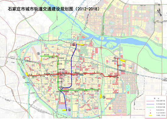 石家庄市规划城市轨道交通1,3号线一期工程车站站名方案公示