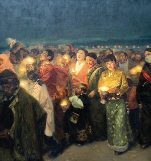 全国美展精品 省城华美亮相