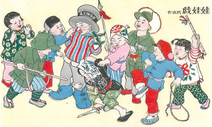 红色年画里的“中国娃”