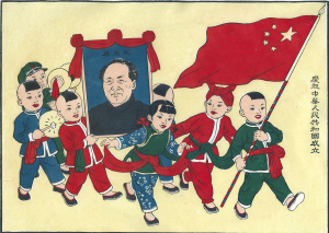 红色年画里的“中国娃”