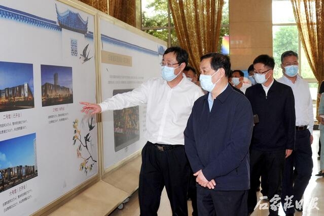 张超超在调研检查乐城国际贸易城项目时强调