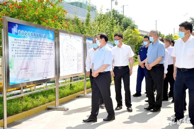 张超超调研检查防汛工作-2022-石家庄市人民政府