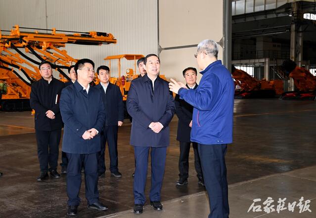 张超超在栾城区调研检查春节期间企业生产经营情况