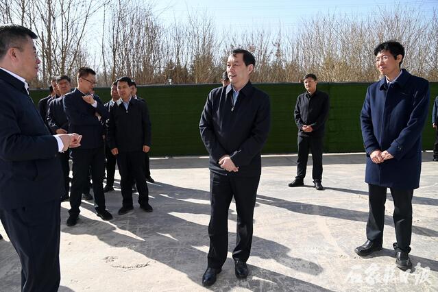 张超超到高新区调研检查