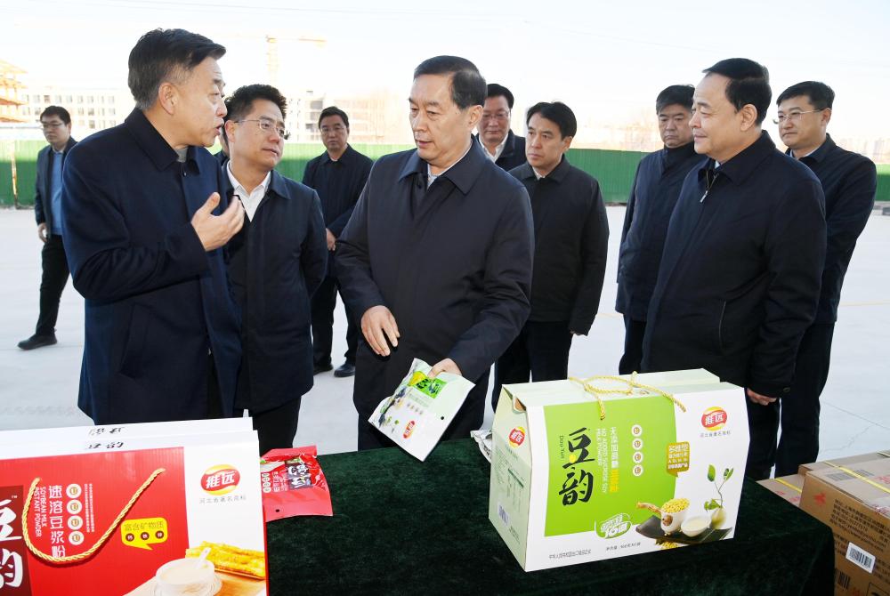 张超超调研检查现代食品产业发展