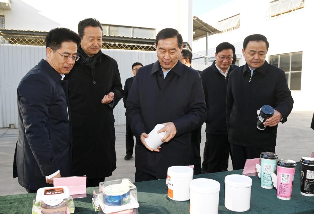张超超调研检查现代食品产业发展