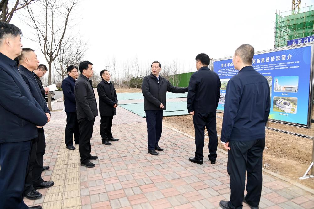张超超在晋州市、深泽县调研检查