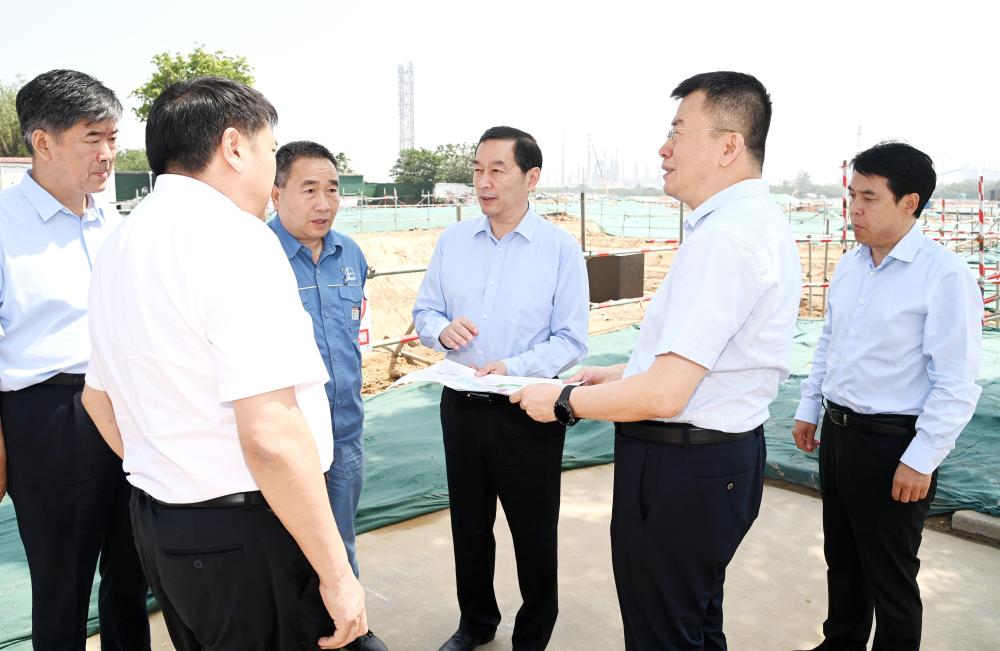 张超超在高新区、经开区调研检查