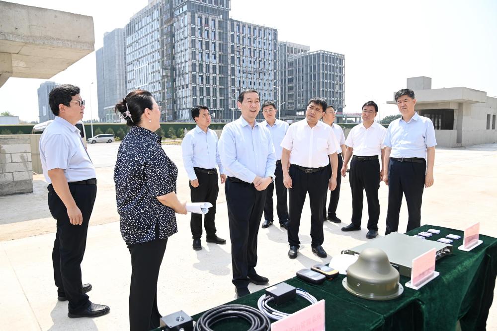 张超超在鹿泉区调研检查
