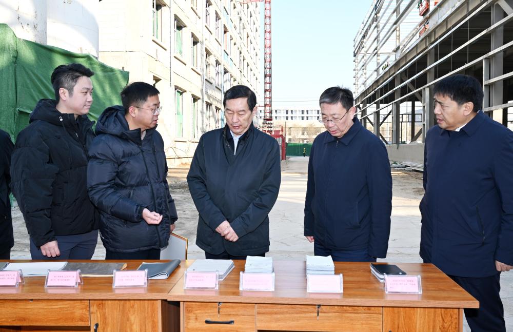 张超超在无极县、新乐市调研检查