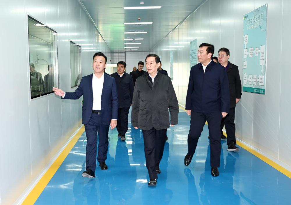 张超超在无极县、新乐市调研检查