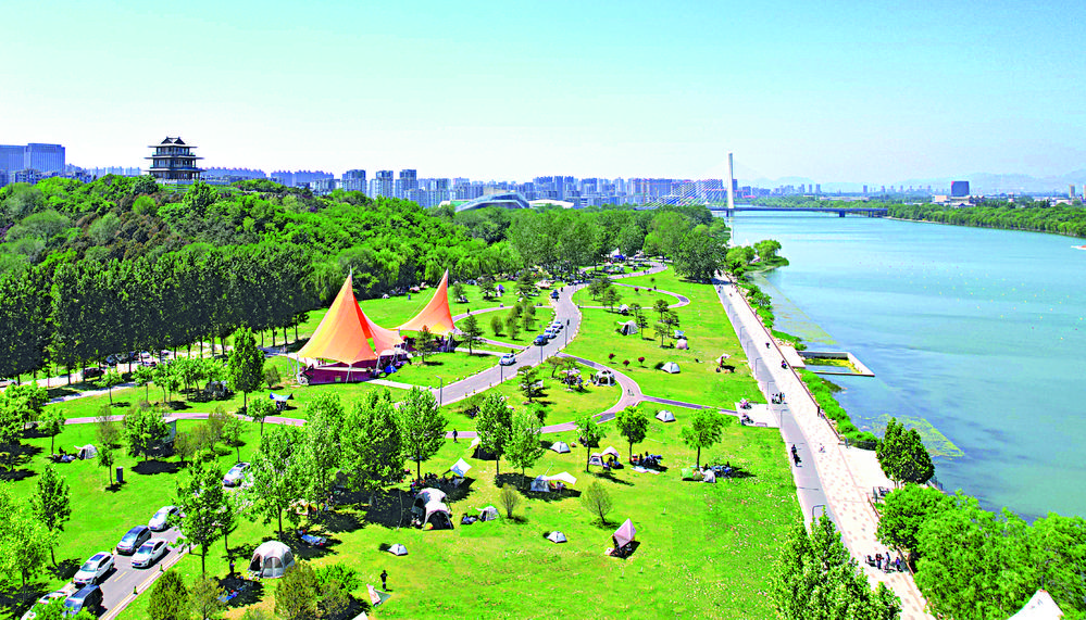 逐水而栖享清风——石家庄滨水露营解锁城市微度假新地标